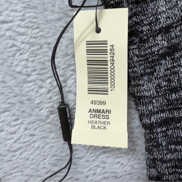 Wilfred Free NWT Anmari Dress Heather Black Women's Size Medium Art # 49399 - Picture 4 of 9